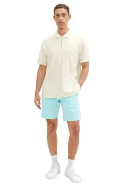 Short TOM TAILOR CHINO Blue Tibetan Stone -Hommes Mode Vêtements Magasin tt 24953 4