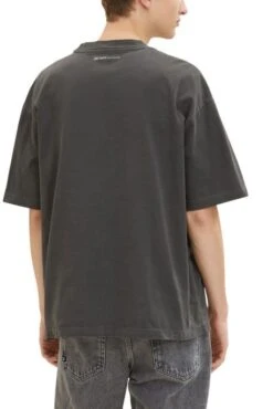 Tee Shirt TOM TAILOR OVERSIZED Black -Hommes Mode Vêtements Magasin tt 25094 2
