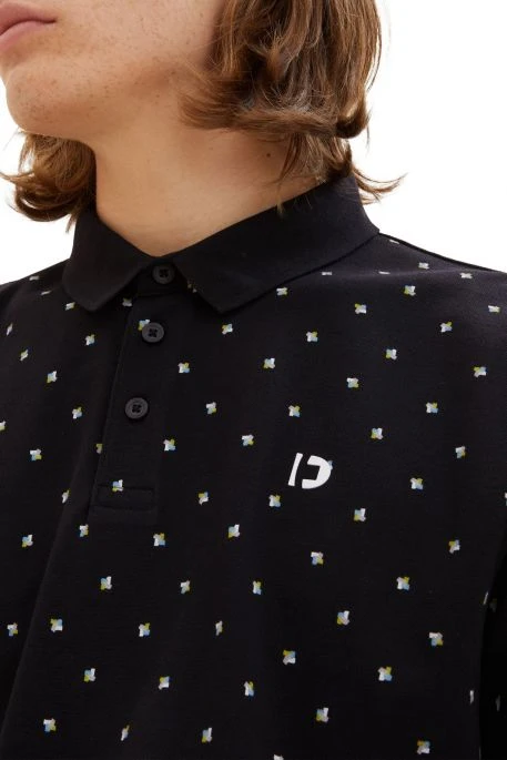 Polo TOM TAILOR PRINT Black 6 Polo TOM TAILOR PRINT Black – Image 4