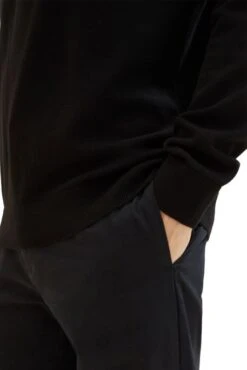 Pull Col Roulé TOM TAILOR Black 9 Pull Col Roulé TOM TAILOR Black -Hommes Mode Vêtements Magasin tt 25308 3