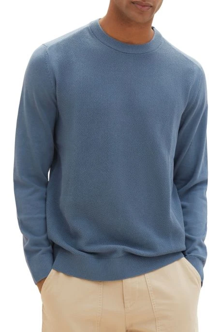 Pull TOM TAILOR JUMPER Dark Teal 4 Pull TOM TAILOR JUMPER Dark Teal – Image 2