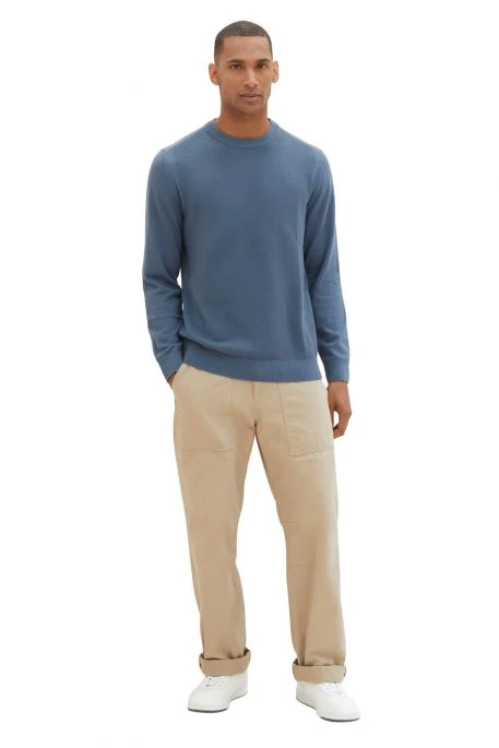 Pull TOM TAILOR JUMPER Dark Teal 3 Pull TOM TAILOR JUMPER Dark Teal