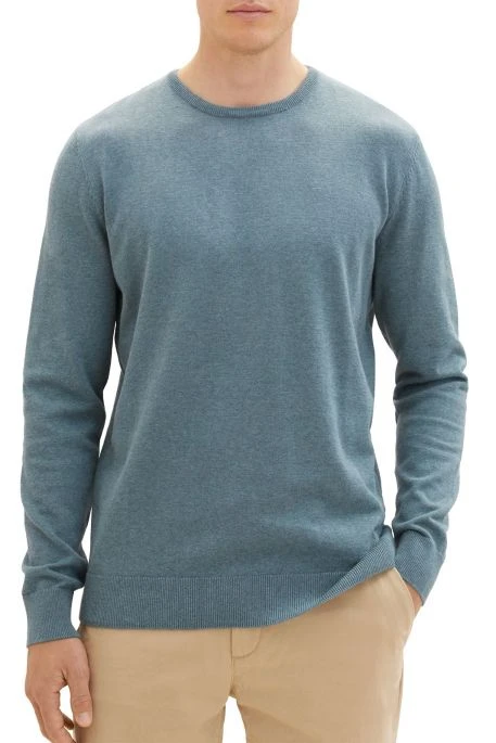 Pull TOM TAILOR BASIC Dark Teal 3 Pull TOM TAILOR BASIC Dark Teal