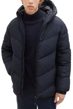 Doudoune TOM TAILOR CAPOT Sky Blue