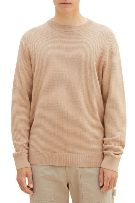 Pull TOM TAILOR TEXTURE Silver 5 Pull TOM TAILOR TEXTURE Silver – Image 3