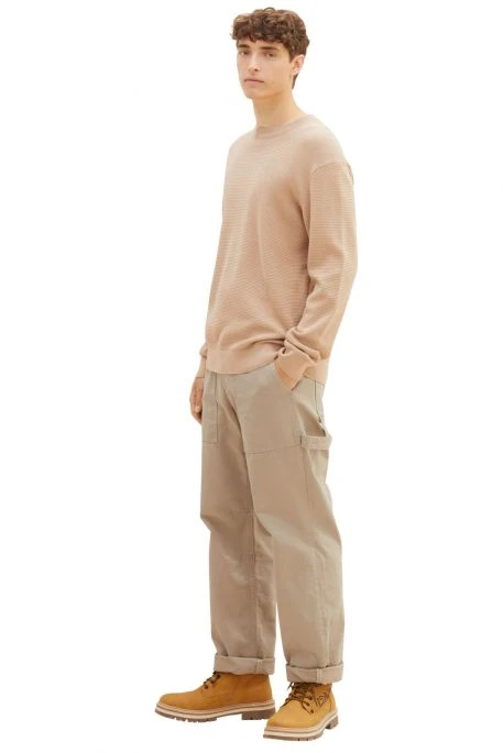 Pull TOM TAILOR TEXTURE Silver 6 Pull TOM TAILOR TEXTURE Silver – Image 4