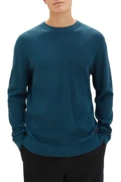 Pull TOM TAILOR Dark Green 9 Pull TOM TAILOR Dark Green -Hommes Mode Vêtements Magasin tt 25719 1