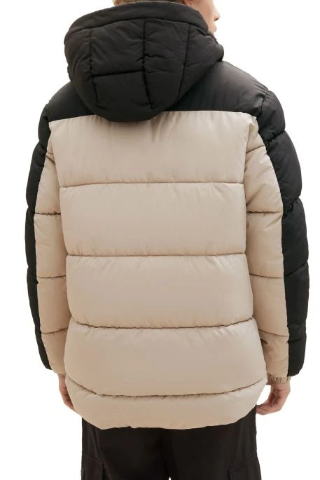 Doudoune TOM TAILOR CAPOT 2 Stone 4 Doudoune TOM TAILOR CAPOT 2 Stone – Image 2