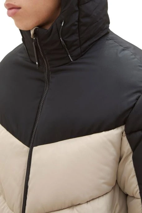 Doudoune TOM TAILOR CAPOT 2 Stone 6 Doudoune TOM TAILOR CAPOT 2 Stone – Image 4