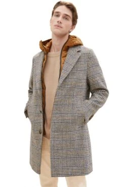 Manteau TOM TAILOR 2 EN 1 Beige 11 Manteau TOM TAILOR 2 EN 1 Beige -Hommes Mode Vêtements Magasin tt 25726 3