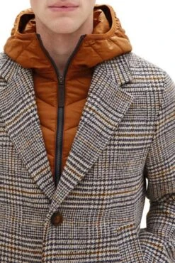 Manteau TOM TAILOR 2 EN 1 Beige 10 Manteau TOM TAILOR 2 EN 1 Beige -Hommes Mode Vêtements Magasin tt 25726 5