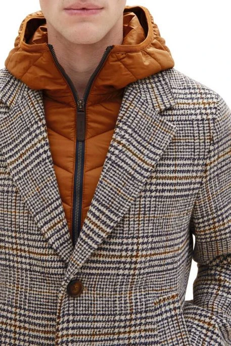 Manteau TOM TAILOR 2 EN 1 Beige 6 Manteau TOM TAILOR 2 EN 1 Beige – Image 4