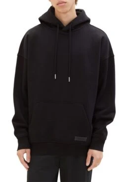 Sweat TOM TAILOR CAPOT Black 9 Sweat TOM TAILOR CAPOT Black -Hommes Mode Vêtements Magasin tt 25727 1