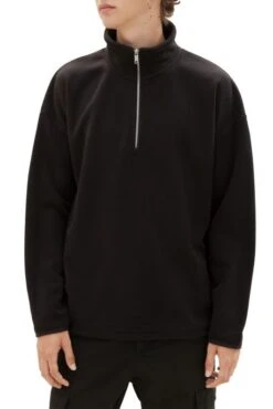 Sweat TOM TAILOR POLAIRE Black 8 Sweat TOM TAILOR POLAIRE Black -Hommes Mode Vêtements Magasin tt 25730 1