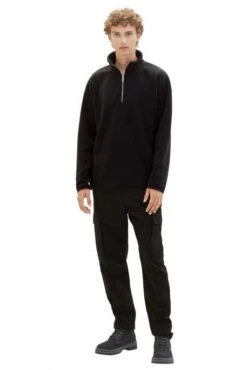 Sweat TOM TAILOR POLAIRE Black