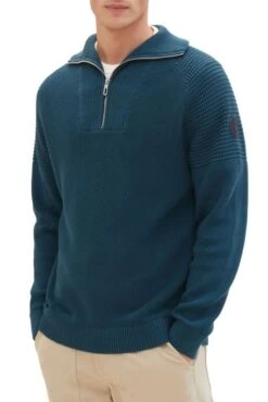 Pull TOM TAILOR TROYER Green 8 Pull TOM TAILOR TROYER Green -Hommes Mode Vêtements Magasin tt 25906 1