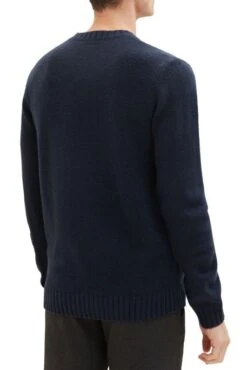 Pull TOM TAILOR CREW NECK Navy -Hommes Mode Vêtements Magasin tt 25913 2