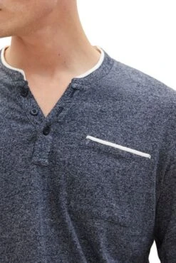 Tee-shirt TOM TAILOR DANS Navy 9 Tee-shirt TOM TAILOR DANS Navy -Hommes Mode Vêtements Magasin tt 25926 4