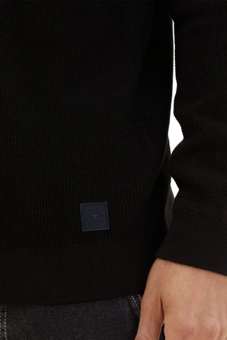 Pull TOM TAILOR Black 4 Pull TOM TAILOR Black – Image 2