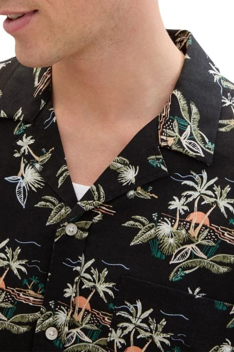Chemise TOM TAILOR PALMER Blackprint 4 Chemise TOM TAILOR PALMER Blackprint – Image 2