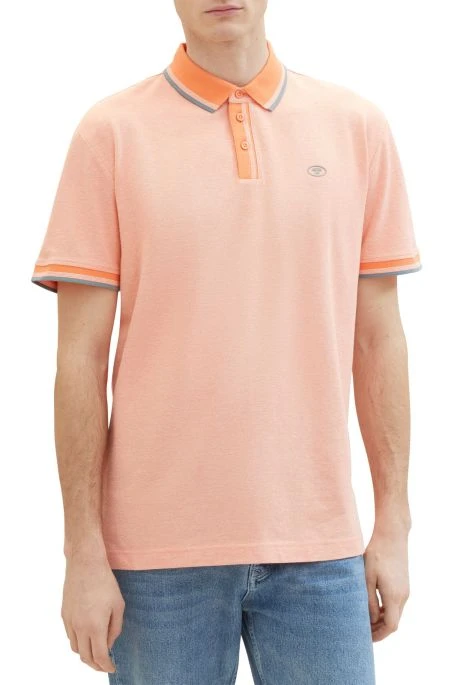 Polo TOM TAILOR LOGO Orange 4 Polo TOM TAILOR LOGO Orange – Image 2