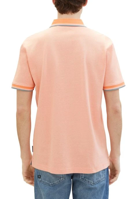 Polo TOM TAILOR LOGO Orange 3 Polo TOM TAILOR LOGO Orange