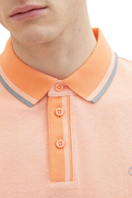 Polo TOM TAILOR LOGO Orange 6 Polo TOM TAILOR LOGO Orange – Image 4