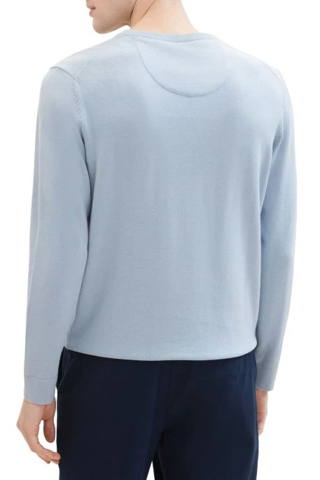 Pull TOM TAILOR V-NECK Foggy 3 Pull TOM TAILOR V-NECK Foggy