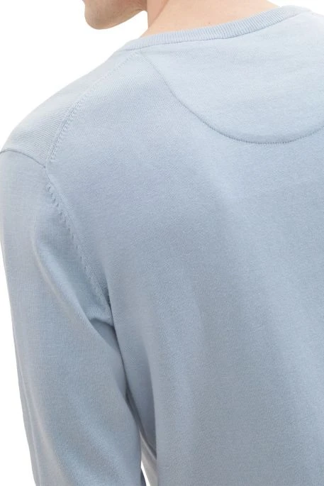 Pull TOM TAILOR V-NECK Foggy 4 Pull TOM TAILOR V-NECK Foggy – Image 2