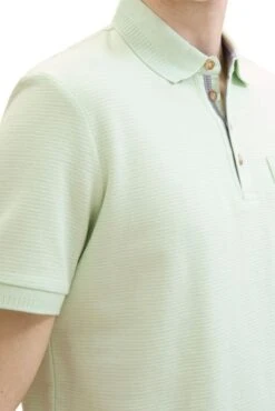 Polo TOM TAILOR POCKET Sea Green -Hommes Mode Vêtements Magasin tt 26767 3
