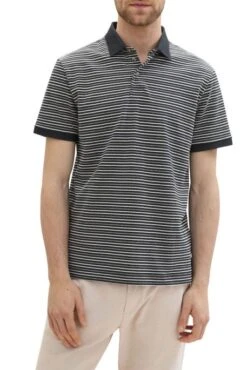 Polo TOM TAILOR Stripe 8 Polo TOM TAILOR Stripe -Hommes Mode Vêtements Magasin tt 26776 1