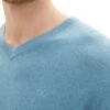 Pull TOM TAILOR V-NECK Blue Water