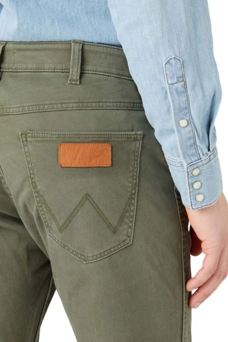 Pantalon WRANGLER GREENSBORO Militare Green 3 Pantalon WRANGLER GREENSBORO Militare Green