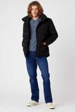 Parka WRANGLER BODYGARD Black -Hommes Mode Vêtements Magasin wrangler 1123 20 208 3