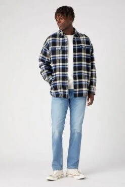 Chemise WRANGLER OVERSHIRT Black -Hommes Mode Vêtements Magasin wrangler 112341064 2