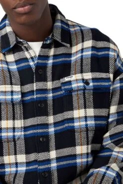 Chemise WRANGLER OVERSHIRT Black -Hommes Mode Vêtements Magasin wrangler 112341064 5