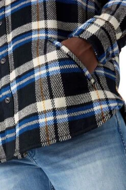 Chemise WRANGLER OVERSHIRT Black -Hommes Mode Vêtements Magasin wrangler 112341064 6