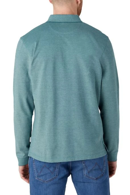 Polo WRANGLER REFINED Green 6 Polo WRANGLER REFINED Green – Image 4