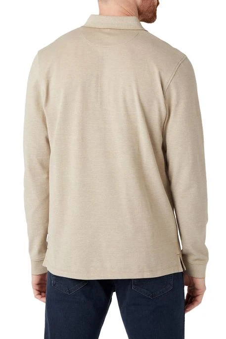 Polo WRANGLER REFINED Beige 3 Polo WRANGLER REFINED Beige