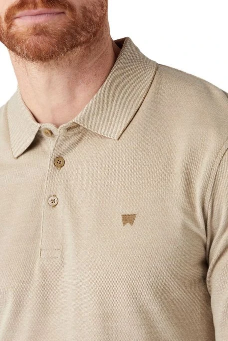 Polo WRANGLER REFINED Beige 6 Polo WRANGLER REFINED Beige – Image 4