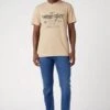 Tee Shirt WRANGLER AMERICANA Chinchila