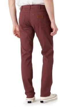 Pantalon WRANGLER GREENSBORO Bordeaux -Hommes Mode Vêtements Magasin wrangler 112341468 2