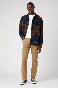 Pantalon En Velours WRANGLER GREENSBORO Lead Grey 10 Pantalon En Velours WRANGLER GREENSBORO Lead Grey -Hommes Mode Vêtements Magasin wrangler 112341477 3