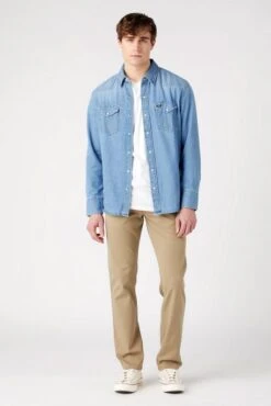 Pantalon WRANGLER GREENSBORO Lead Grey 10 Pantalon WRANGLER GREENSBORO Lead Grey -Hommes Mode Vêtements Magasin wrangler 112342069 1