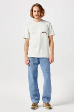 Tee Shirt WRANGLER GRAPHIC TEE Vintage White 8 Tee Shirt WRANGLER GRAPHIC TEE Vintage White -Hommes Mode Vêtements Magasin wrangler 112350440 1