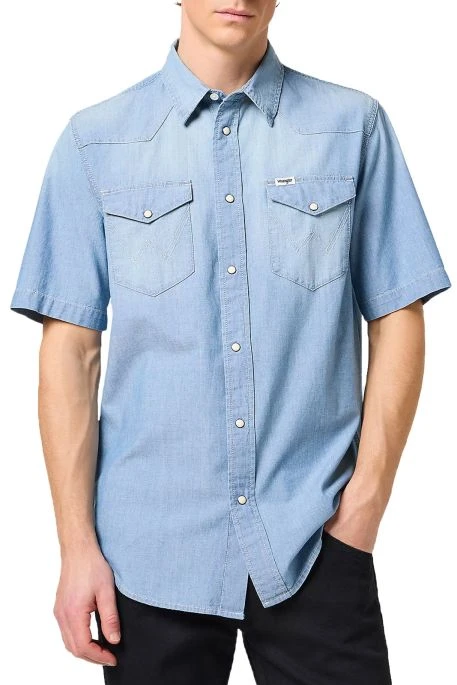 Chemise WRANGLER WESTERN LIght Stone 3 Chemise WRANGLER WESTERN LIght Stone