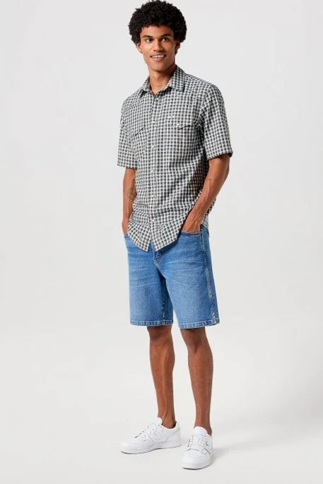 Chemise WRANGLER WESTERN In Olive 3 Chemise WRANGLER WESTERN In Olive