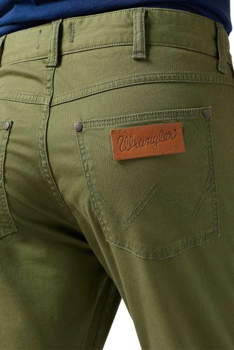 Pantalon WRANGLER GREENSBOROOlive 4 Pantalon WRANGLER GREENSBOROOlive – Image 2