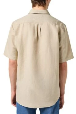 Chemise WRANGLER LIN In Taupe 9 Chemise WRANGLER LIN In Taupe -Hommes Mode Vêtements Magasin wrangler 112352189 3