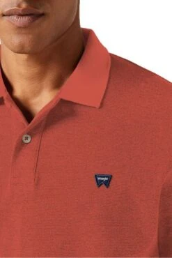 Polo WRANGLER REFINED MC Sienna 9 Polo WRANGLER REFINED MC Sienna -Hommes Mode Vêtements Magasin wrangler 112352859 4